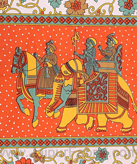 Beautiful Multicolor 4 Bedsheet + 8 Pillow Covers Set