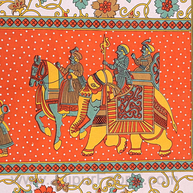 Beautiful Multicolor 4 Bedsheet + 8 Pillow Covers Set