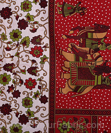 Beautiful Multicolor 4 Bedsheet + 8 Pillow Covers Set