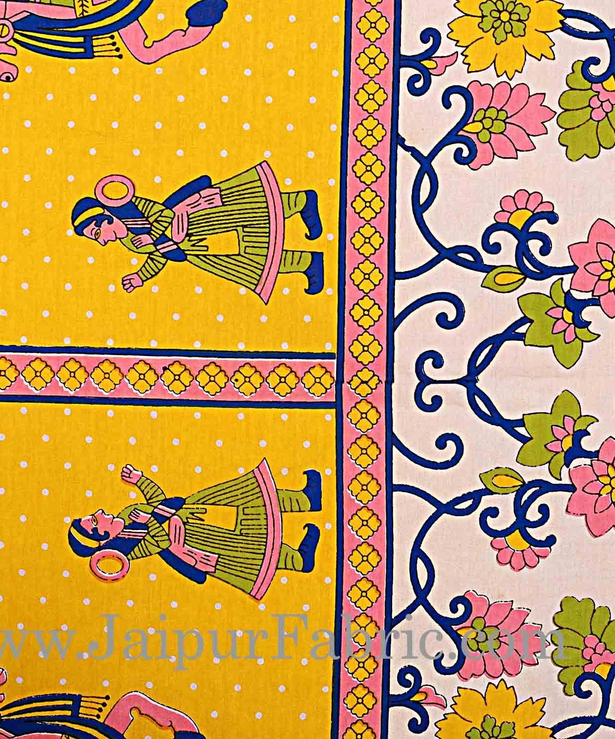 Beautiful Multicolor 4 Bedsheet + 8 Pillow Covers Set