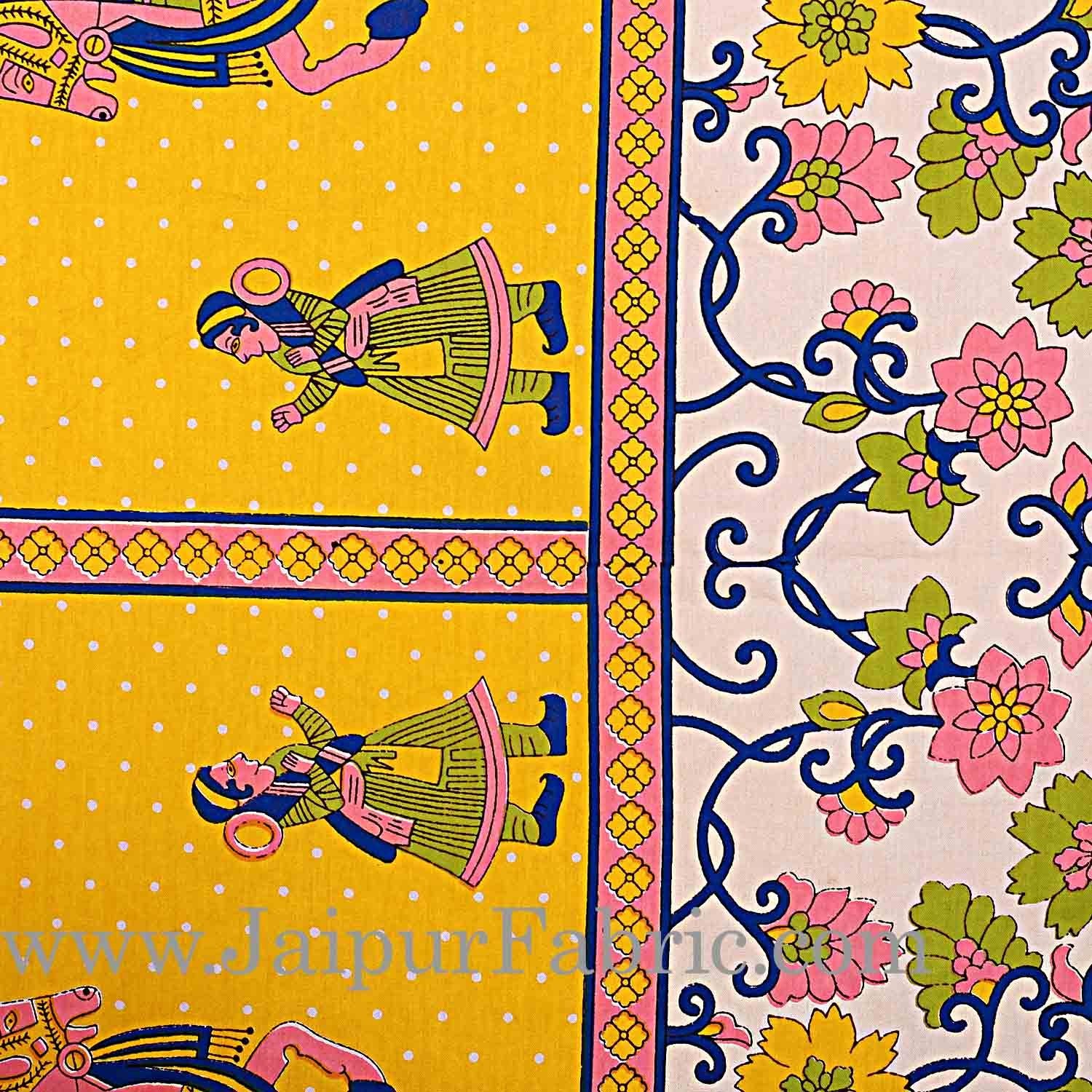 Beautiful Multicolor 4 Bedsheet + 8 Pillow Covers Set