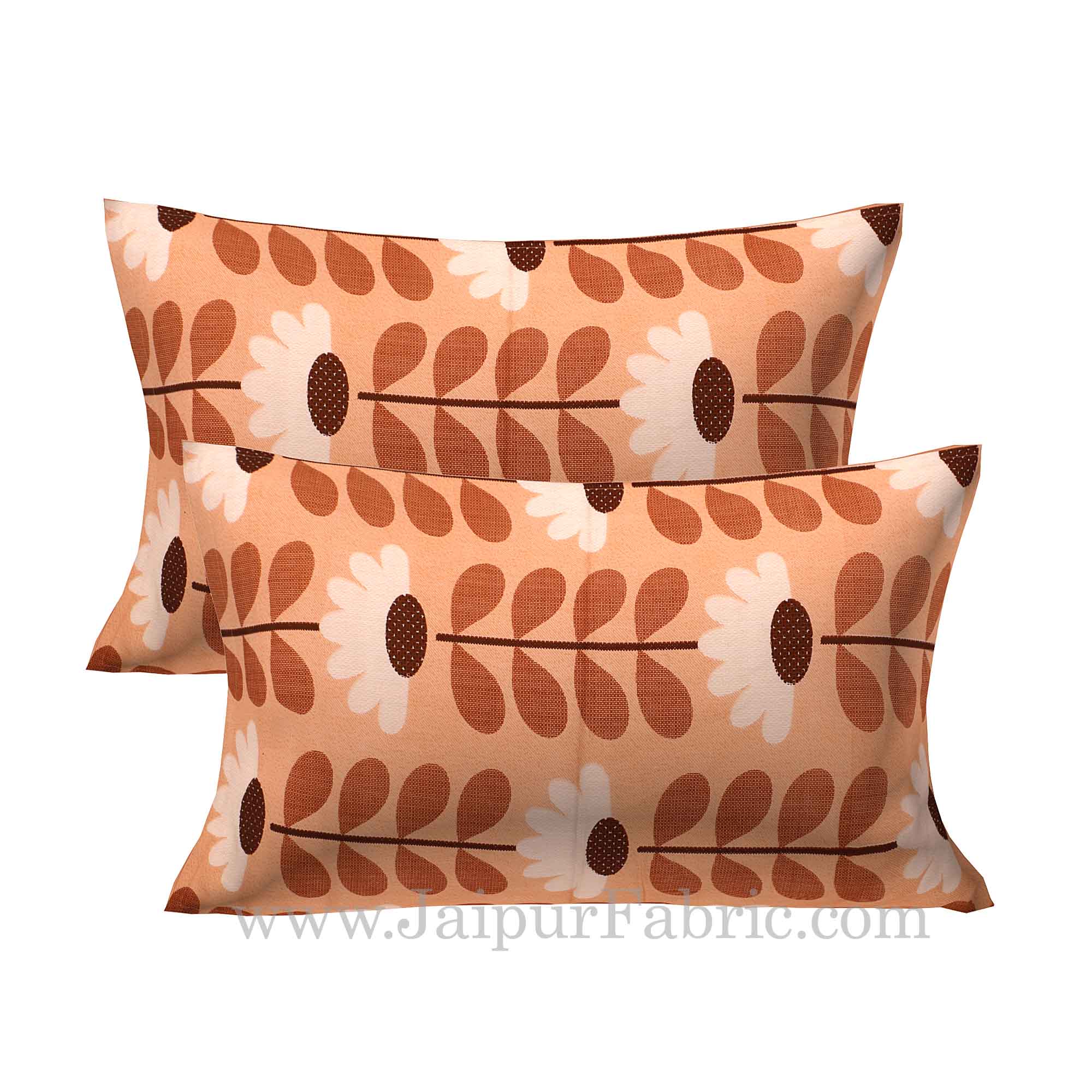 Pure Cotton Serenity Double Bed Set (4 Bedsheets + 8 Covers)