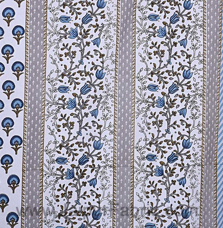 Pure Cotton Serenity Double Bed Set (4 Bedsheets + 8 Covers)