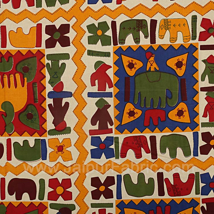 COMBO114 Beautiful Multicolor 4 Bedsheet + 8 Pillow Cover