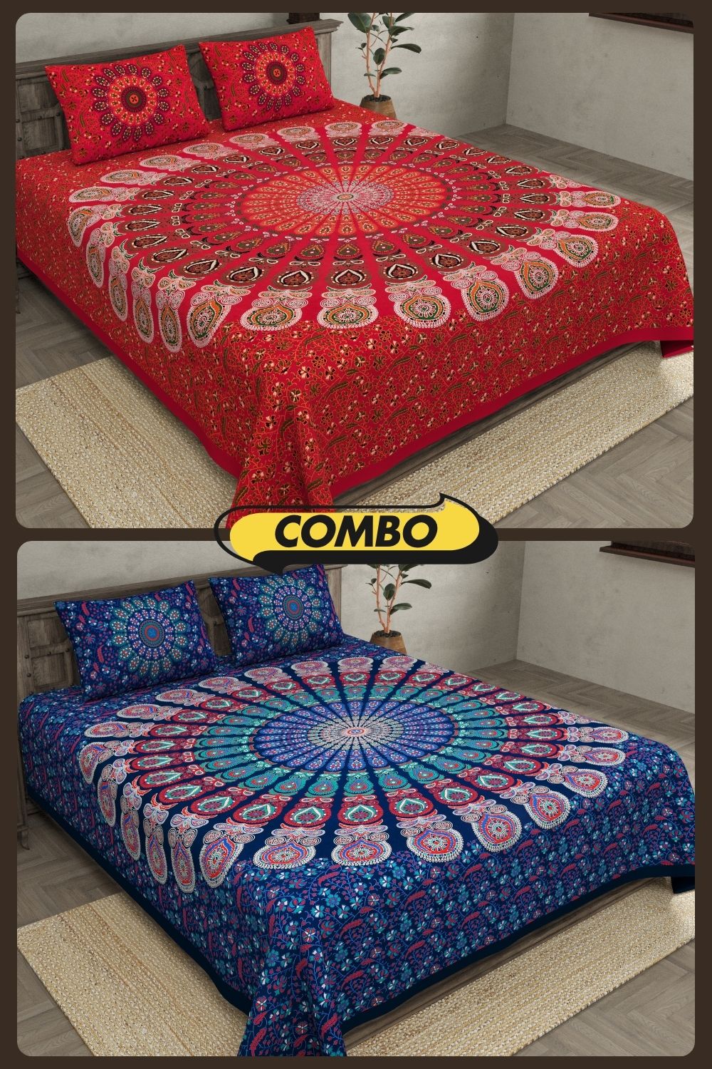 Peacock Trails Combo Set