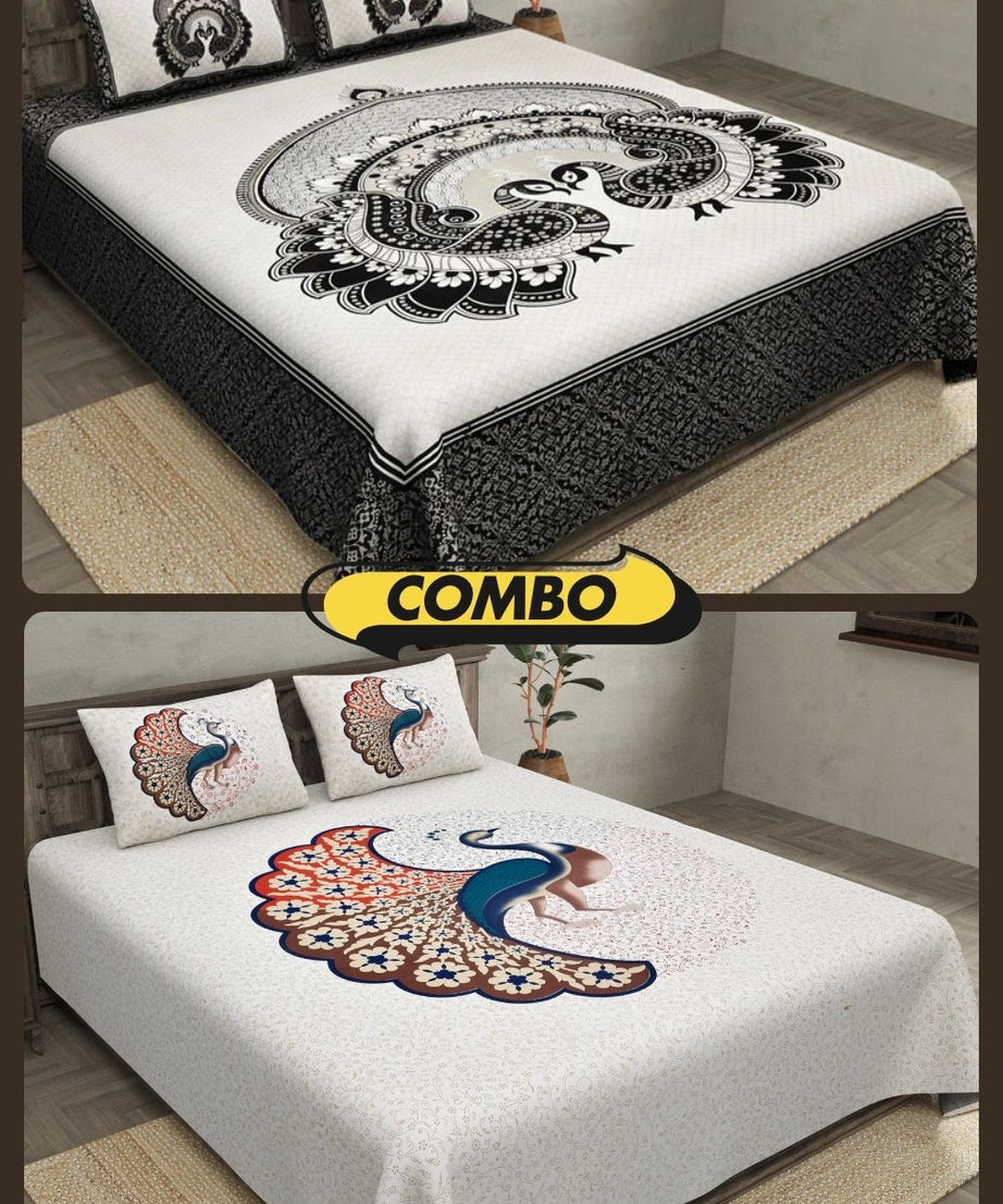 Dancing Peacock Duo Combo Set