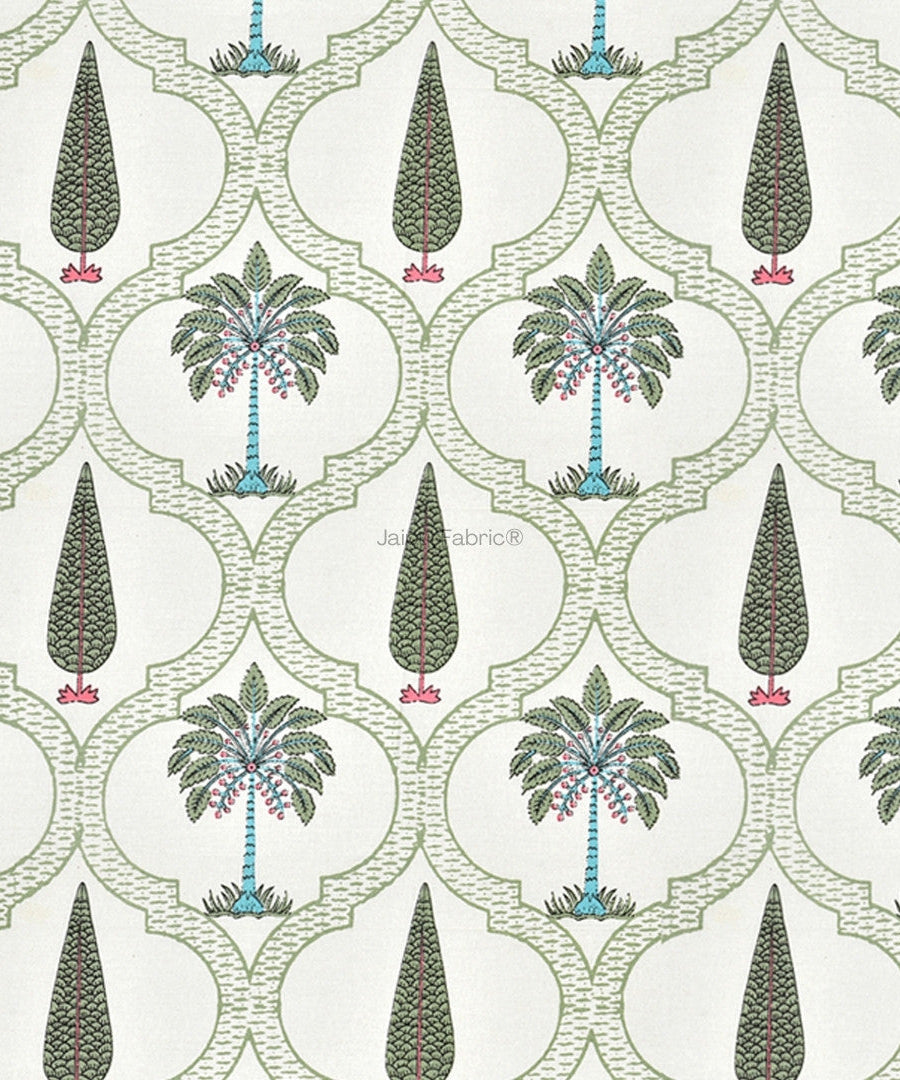 Hand Block Printroots Printed Curtains with Intricate Floral Designs