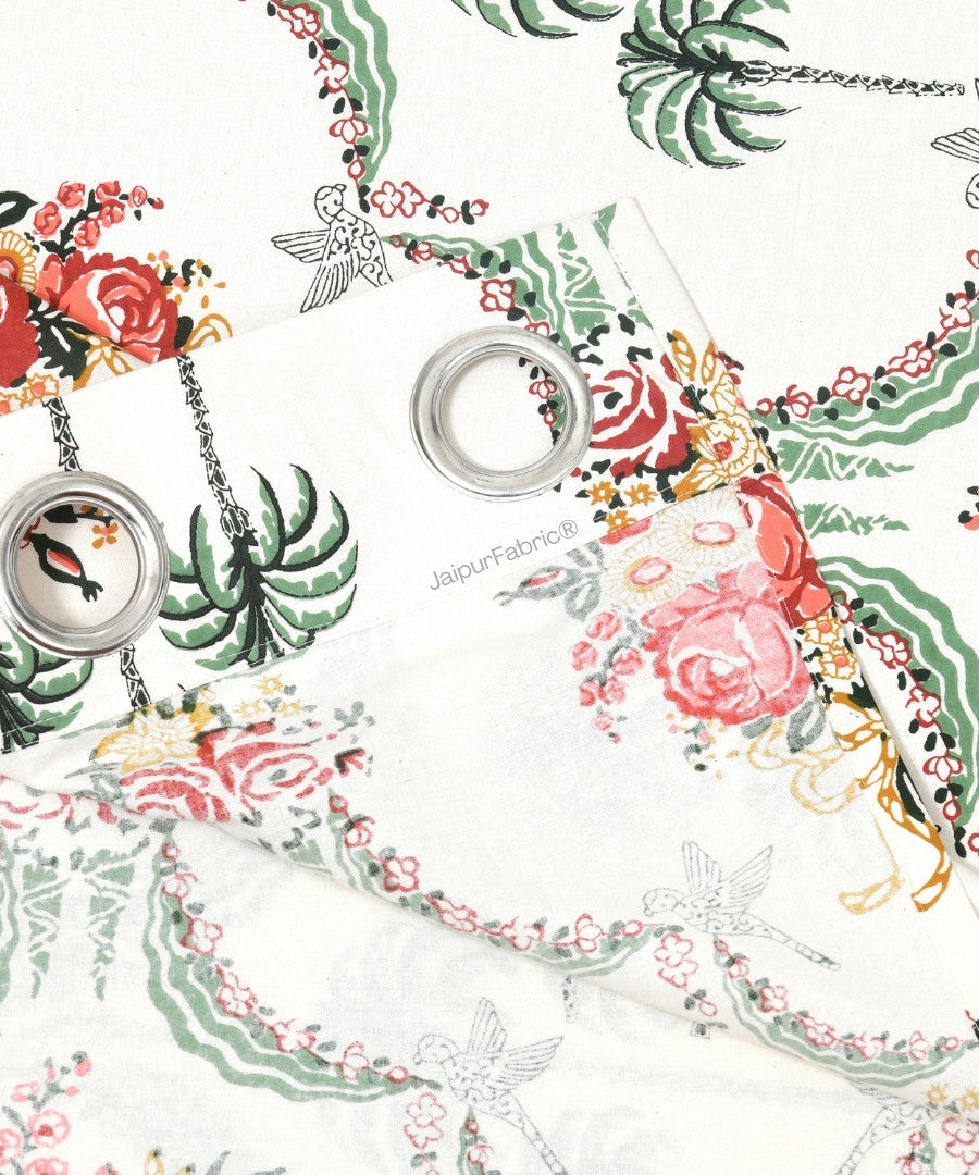 Printroots Classic Hand Block Printed Cotton Curtains India Blocks