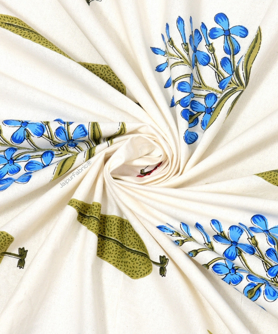 Elite Furnishing Jaipur Mela Hand Block Printed Cotton Curtains