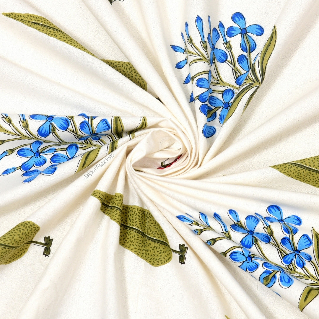 Elite Furnishing Jaipur Mela Hand Block Printed Cotton Curtains