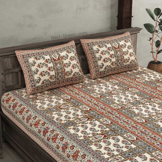 Desert Horizon Pure Cotton Double Bedsheet