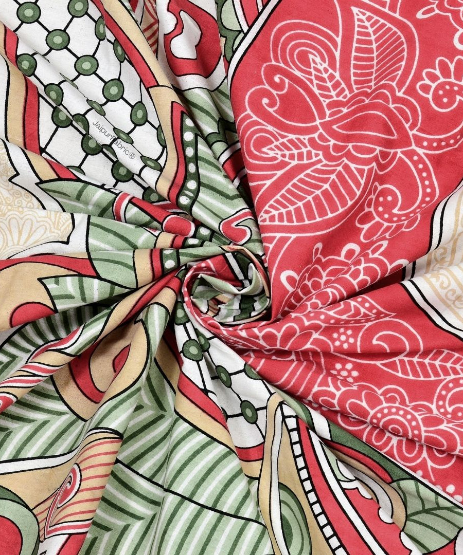 Cosmic Kolam Double Bed Sheet (Choose Color)