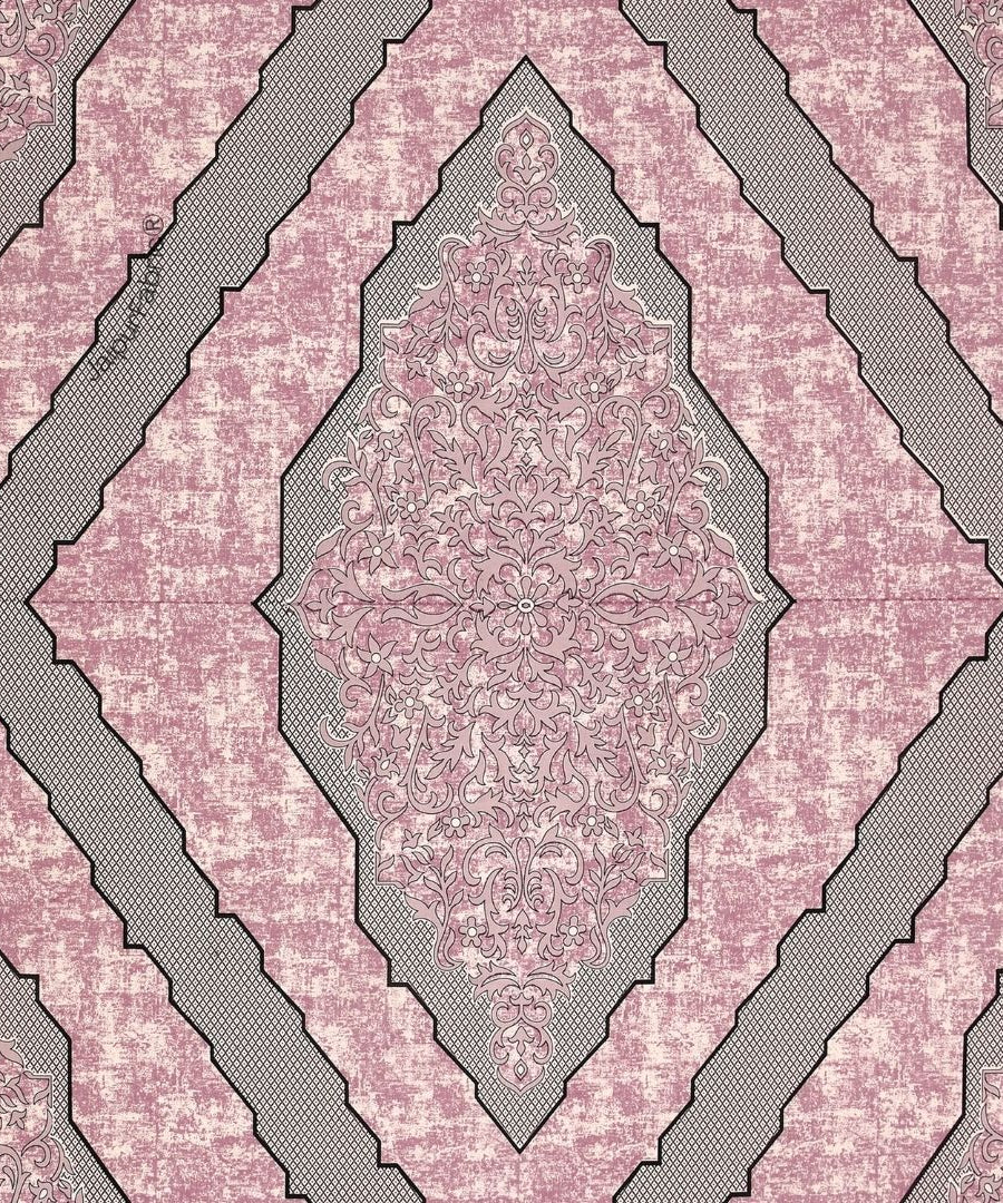 Divine Yantra Blush Harmony Pure Cotton King Size Bedsheet