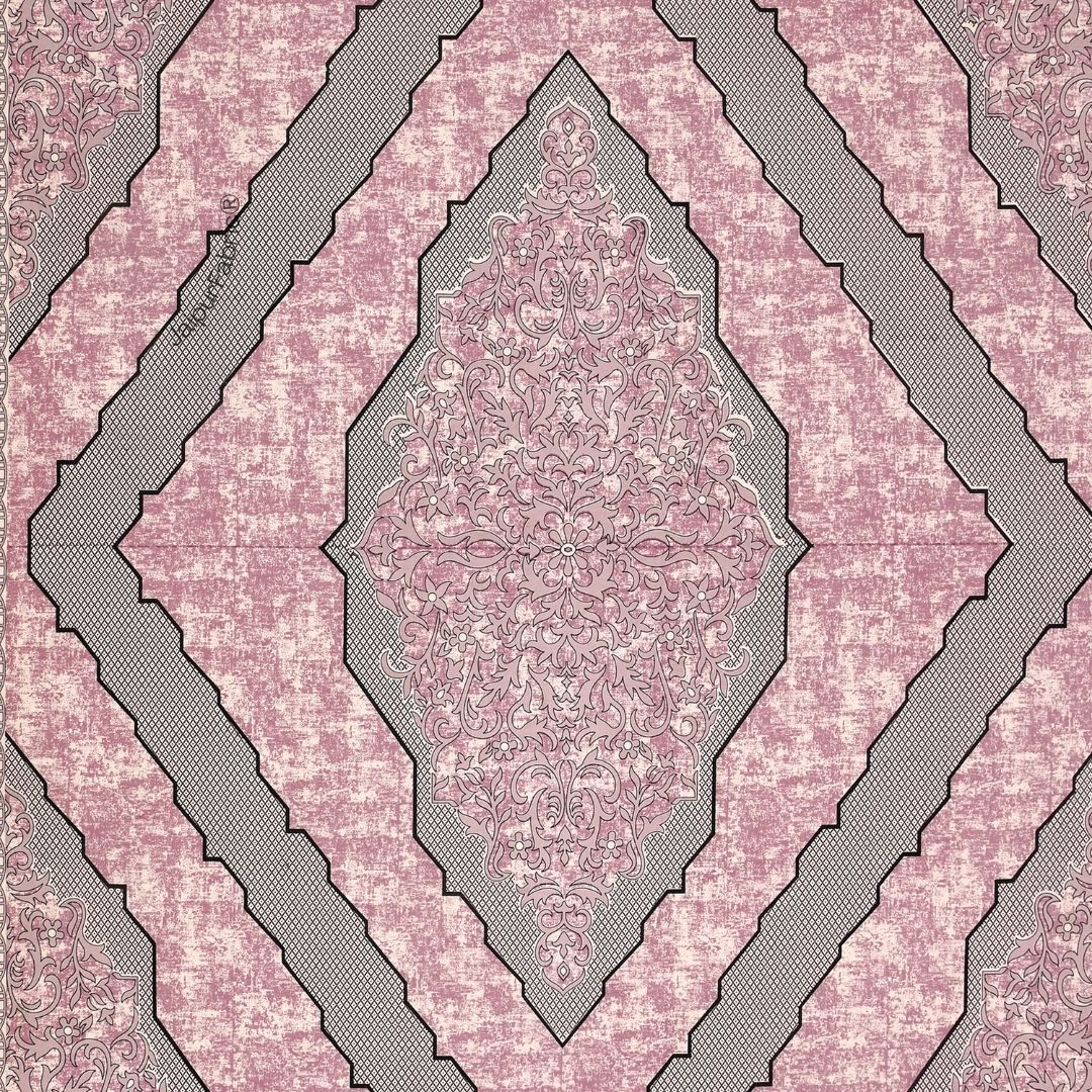 Divine Yantra Blush Harmony Pure Cotton King Size Bedsheet