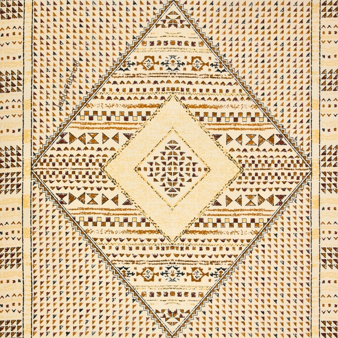 Golden Infinite Prosperity Pure Cotton King Size Bedsheet