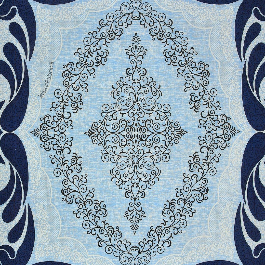 Lakshmi Rath Sapphire Glory Pure Cotton King Size Bedsheet