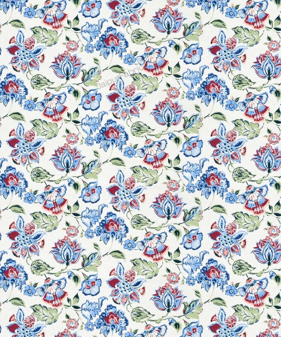 Floral Bliss Golden Yellow Pure Cotton King Size Bedsheet