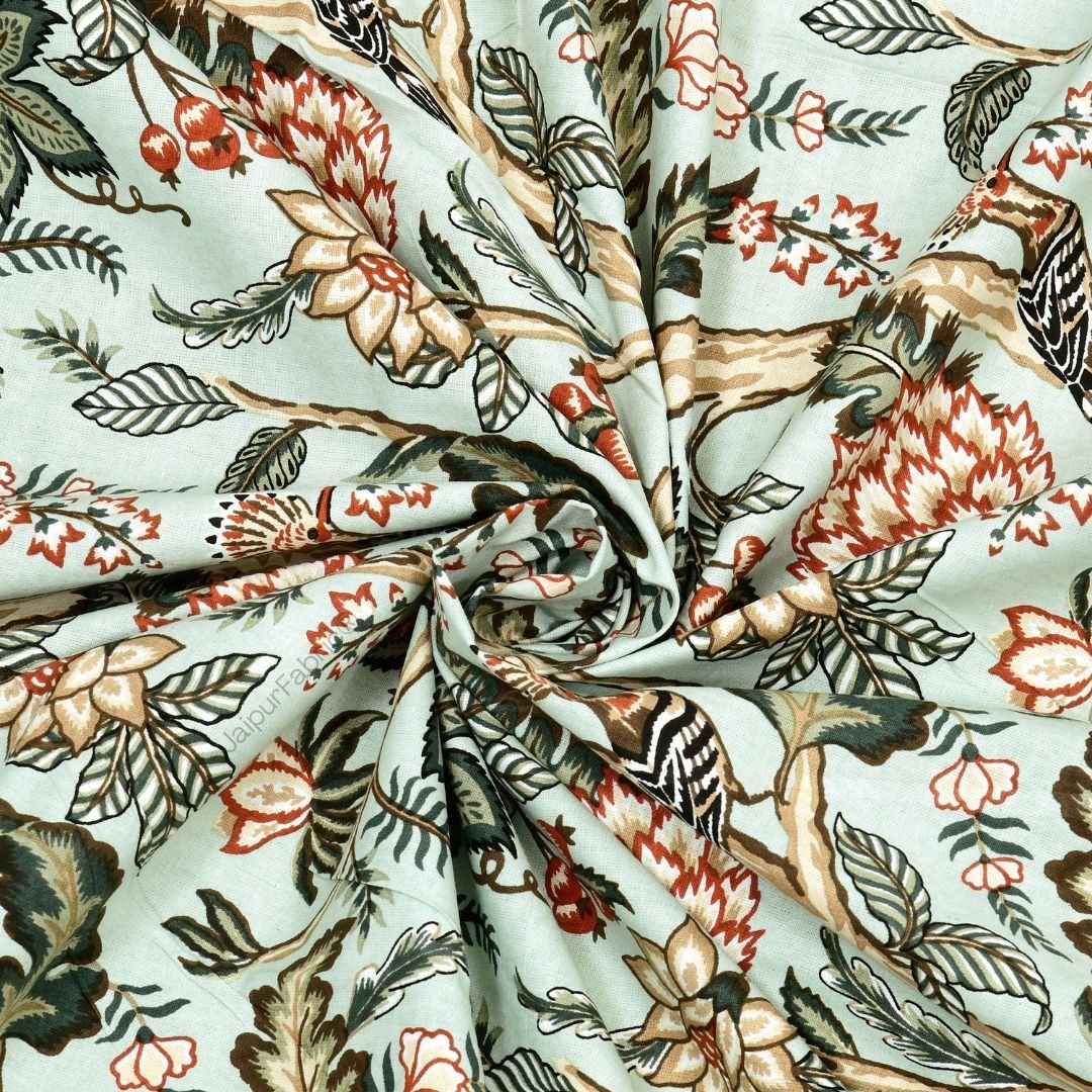 Wildwood Harmony Ash Grey Pure Cotton King Size Bedsheet