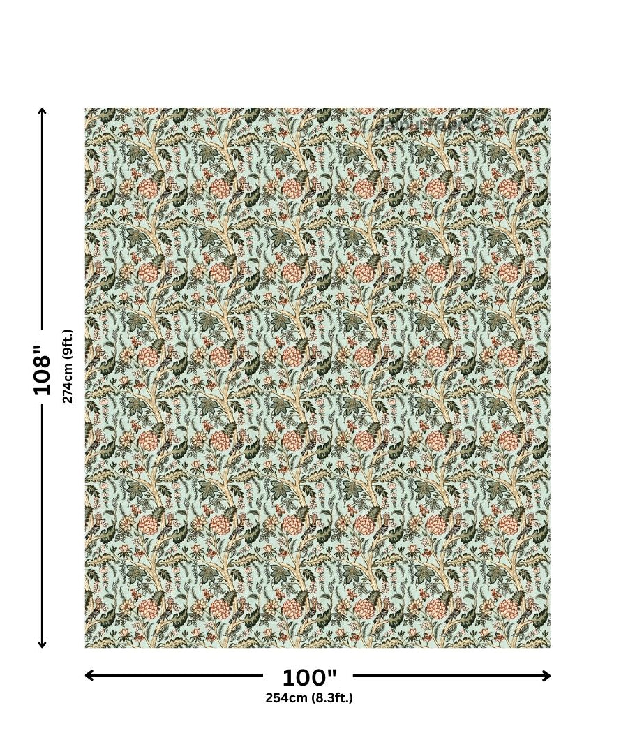 Wildwood Harmony Ash Grey Pure Cotton King Size Bedsheet