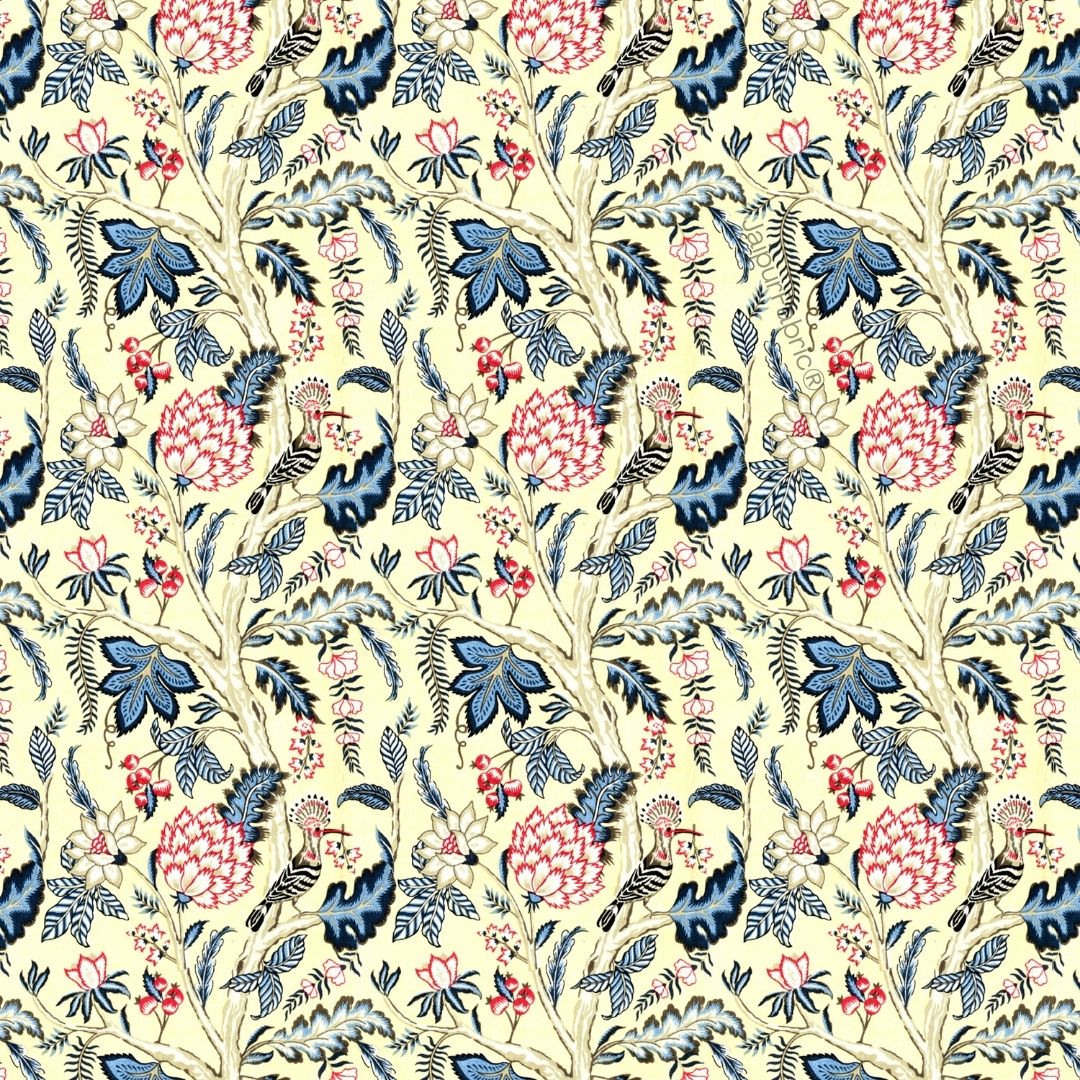 Wildwood Harmony Rustic Red Pure Cotton King Size Bedsheet