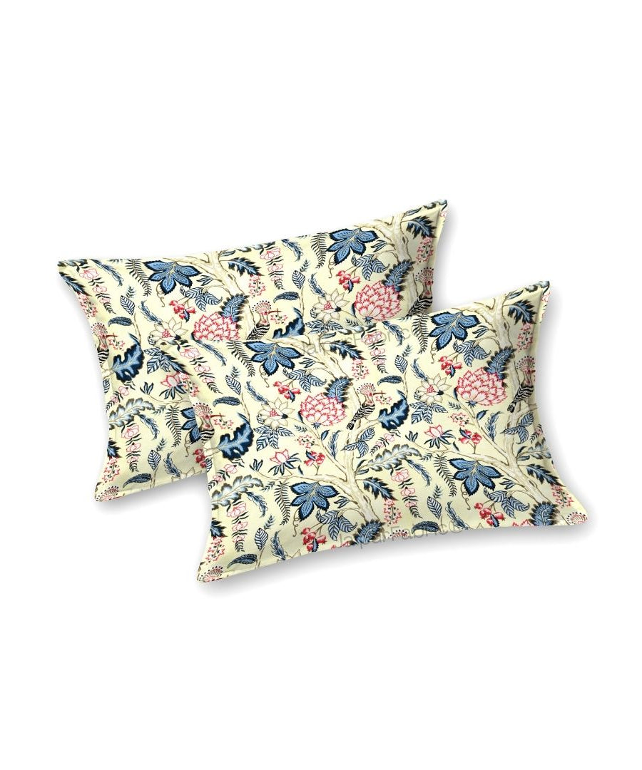 Wildwood Harmony Rustic Red Pure Cotton King Size Bedsheet