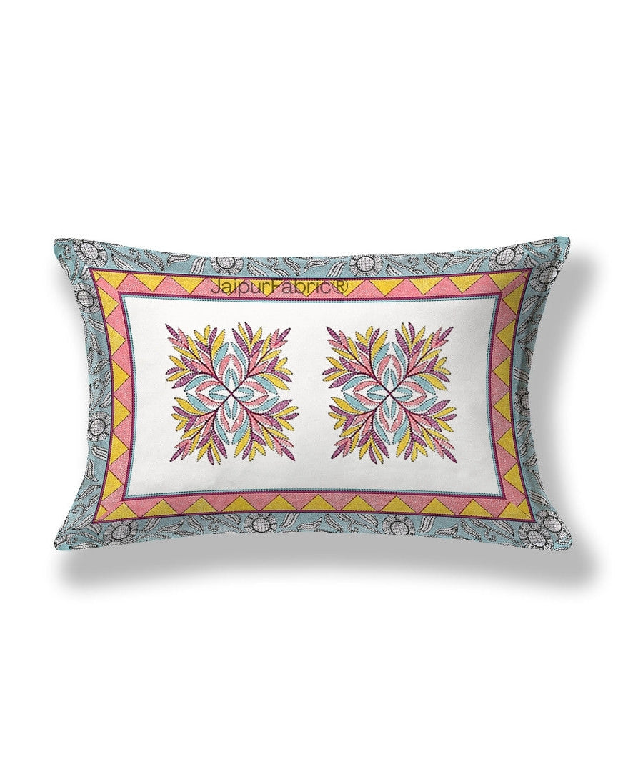 Fresh & Frisky Colourful Pure Cotton Single Bedsheet