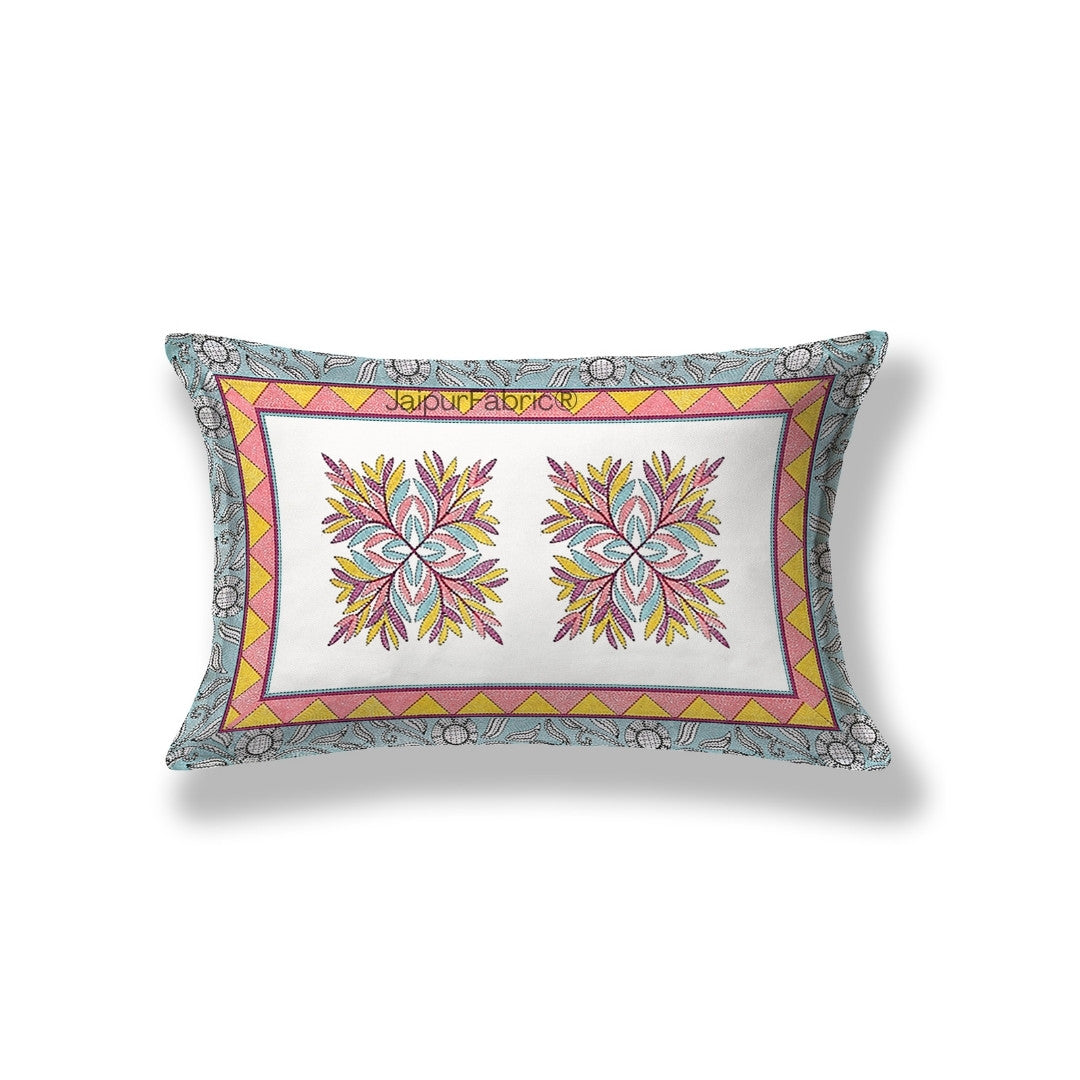 Fresh & Frisky Colourful Pure Cotton Single Bedsheet