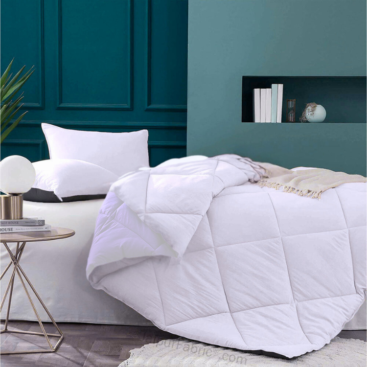 Snow Bliss White Double Bed Comforter