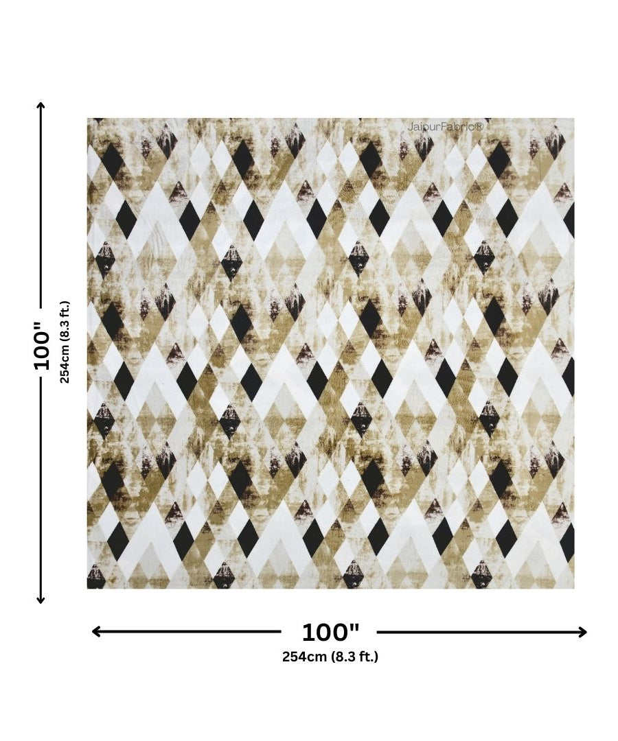 Golden Diamond Luxe Cozy Super Soft Velvet Double Bedsheet