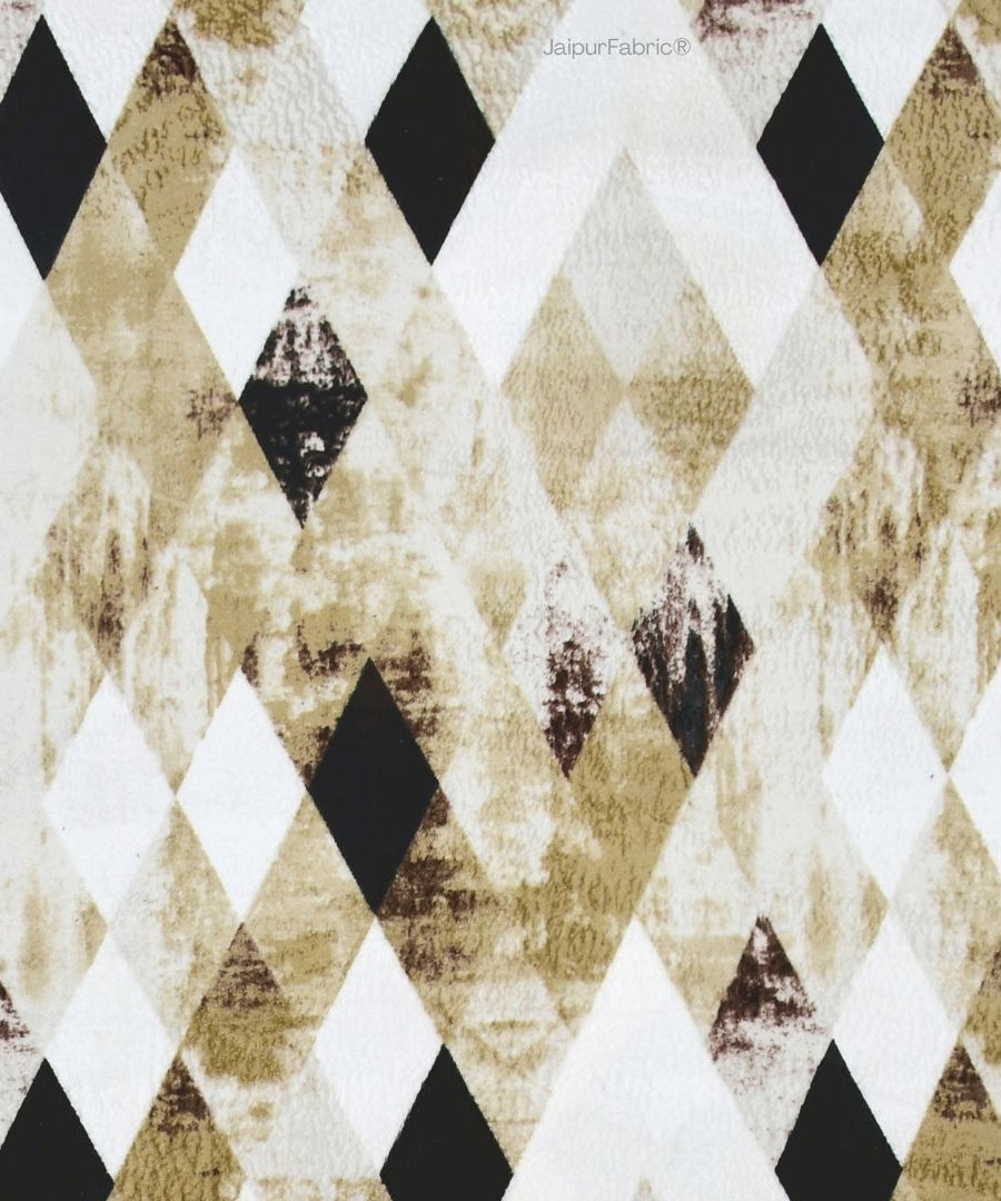 Golden Diamond Luxe Cozy Super Soft Velvet Double Bedsheet