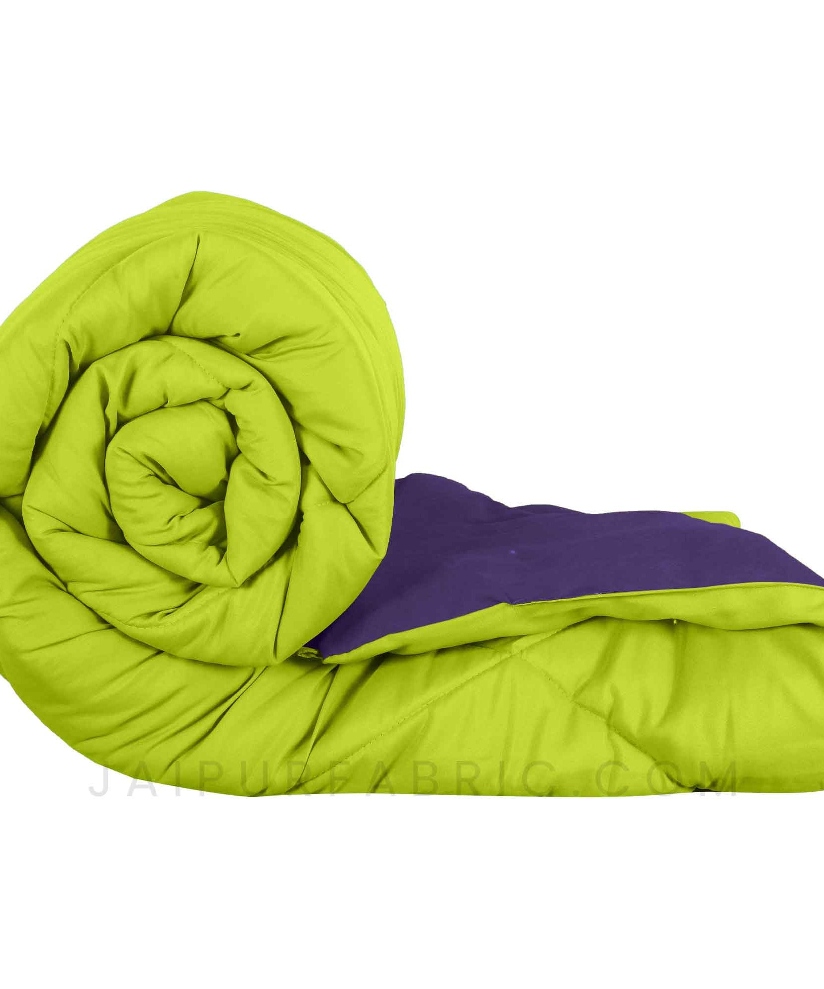 Purple Green Single Bed Comforter