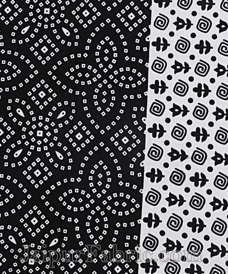 Designer's Dream Multicolor Double Bed Set with 8 Pillow Covers