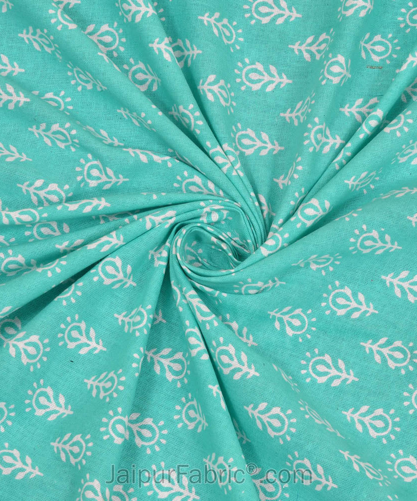 Screen Print Cotton Double Bedsheet – Choose Your Favorite Border & Design