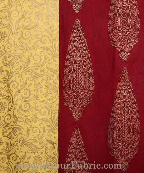 COMBO356 Beautiful Patola Bedsheet + 4 Pillow Cover