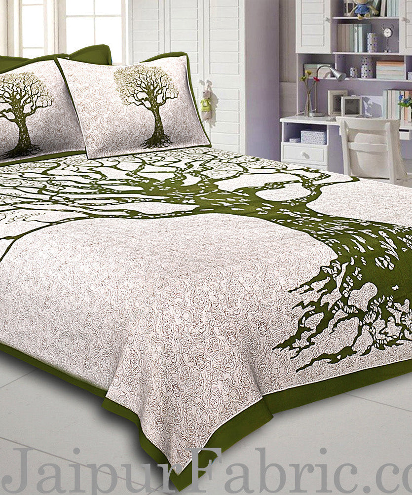 Vibrant Heritage Cotton Double Bedsheet Collection