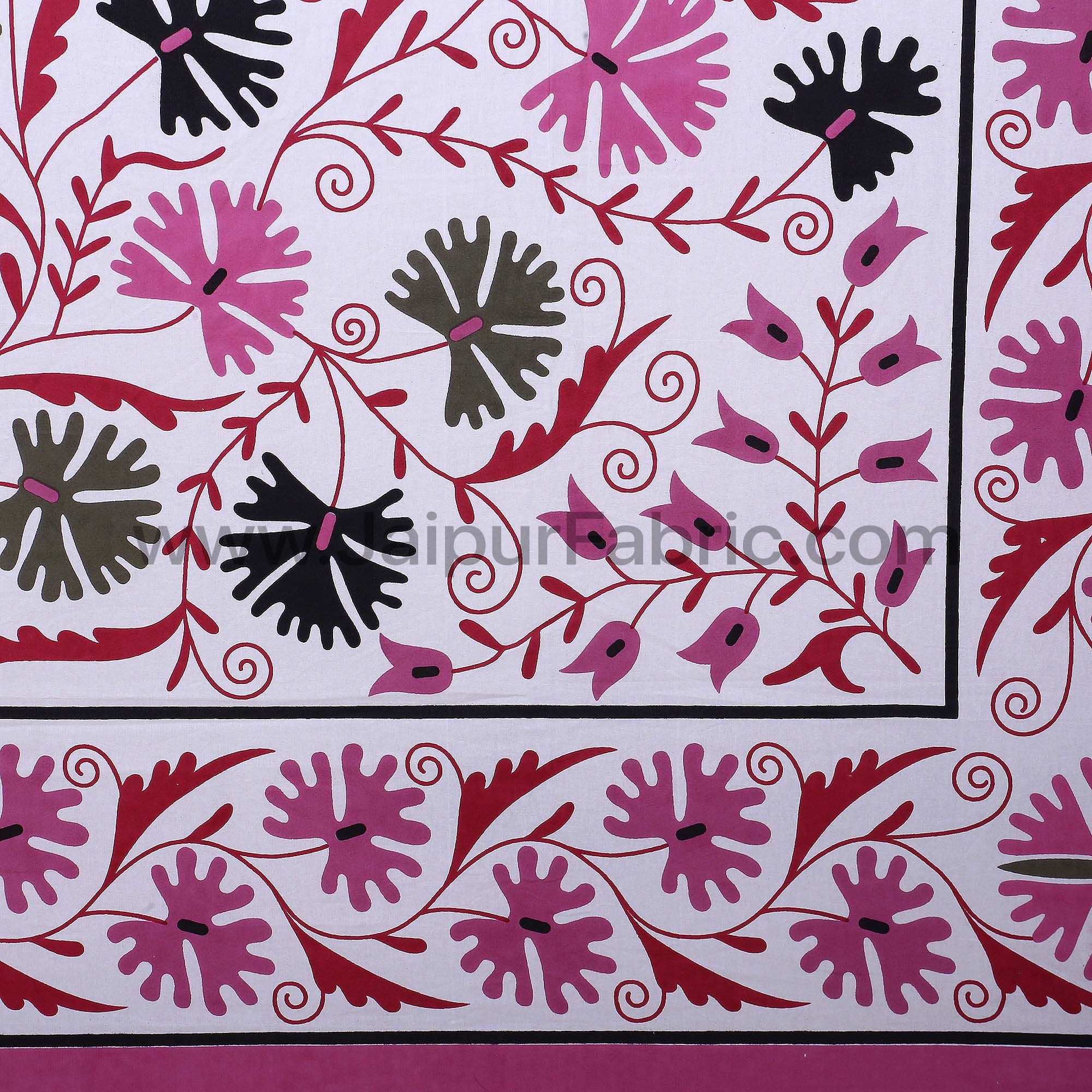 Double Delight Cotton Bedsheet Set for Luxurious Comfort