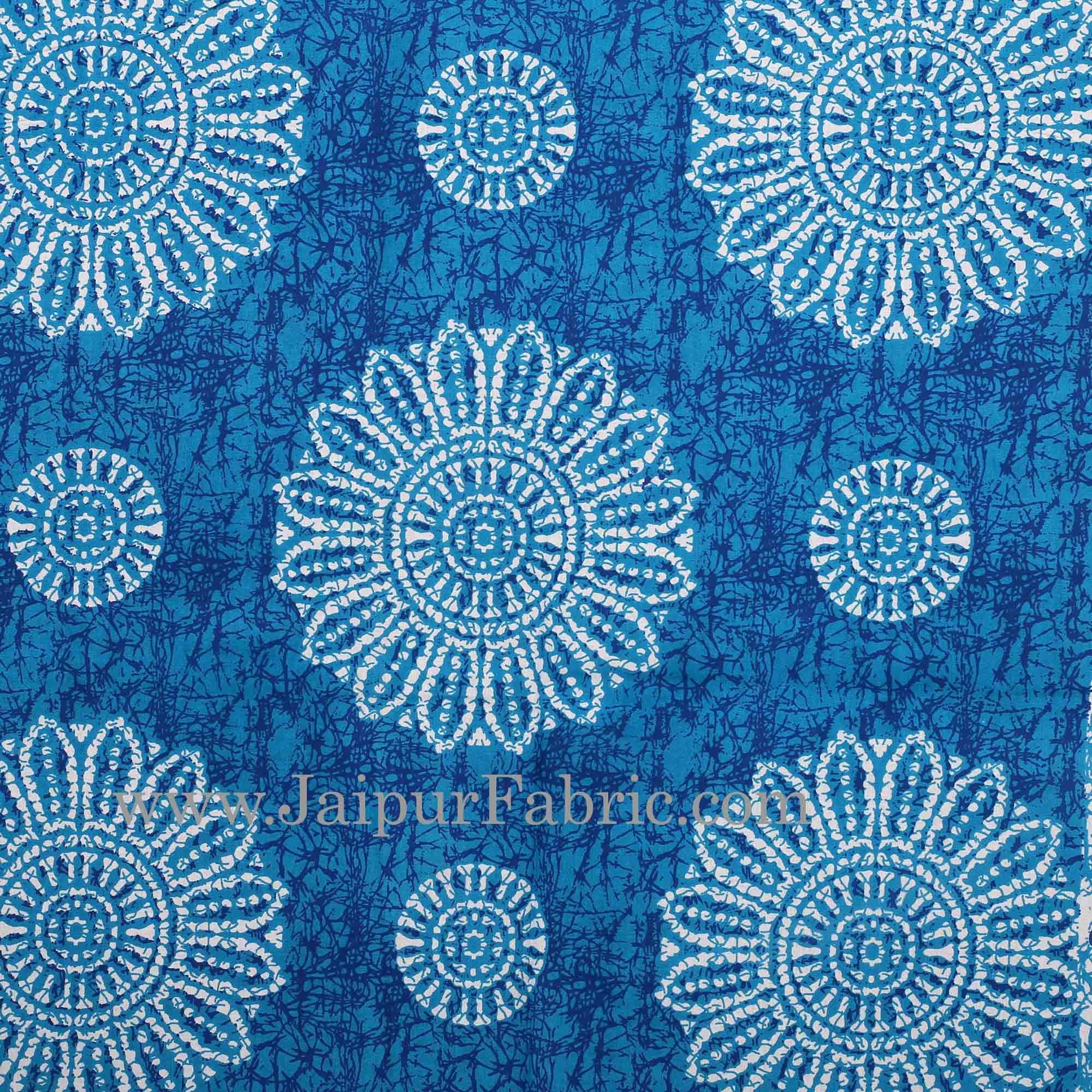 Cozy Comfort Cotton 4 Bedsheets + Pillow Covers for Double Beds