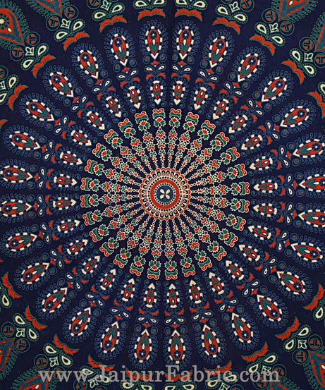 COMBO355 Beautiful Multicolor 2 Bedsheet + 4 Pillow Cover