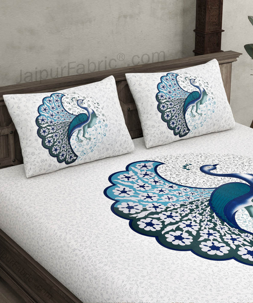 Twill Cotton Dancing Peacock (Choose Color)