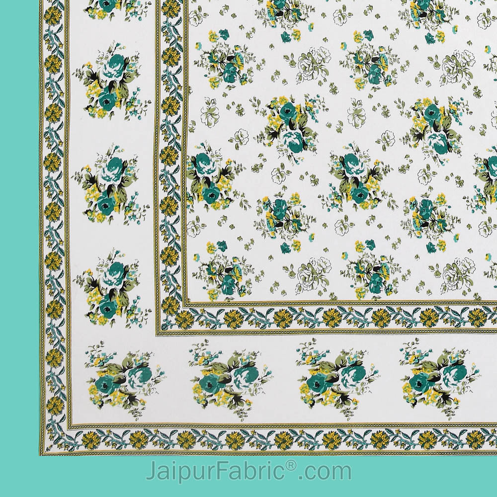 Elegant Cotton Bliss 4 Bedsheets + 8 Pillow Covers Set