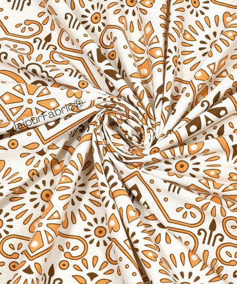 Showering Festivities Green Peach and Blue Pure Cotton Double Bedsheet Combo of 3