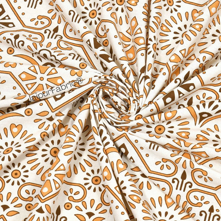 Showering Festivities Green Peach and Blue Pure Cotton Double Bedsheet Combo of 3