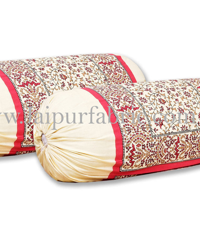 Ethnic gold red gold floral diwan set