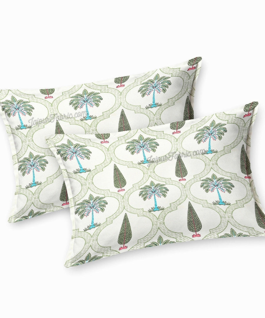 Hand Block Printroots Printed King Size Bedsheet with Intricate Floral Designs