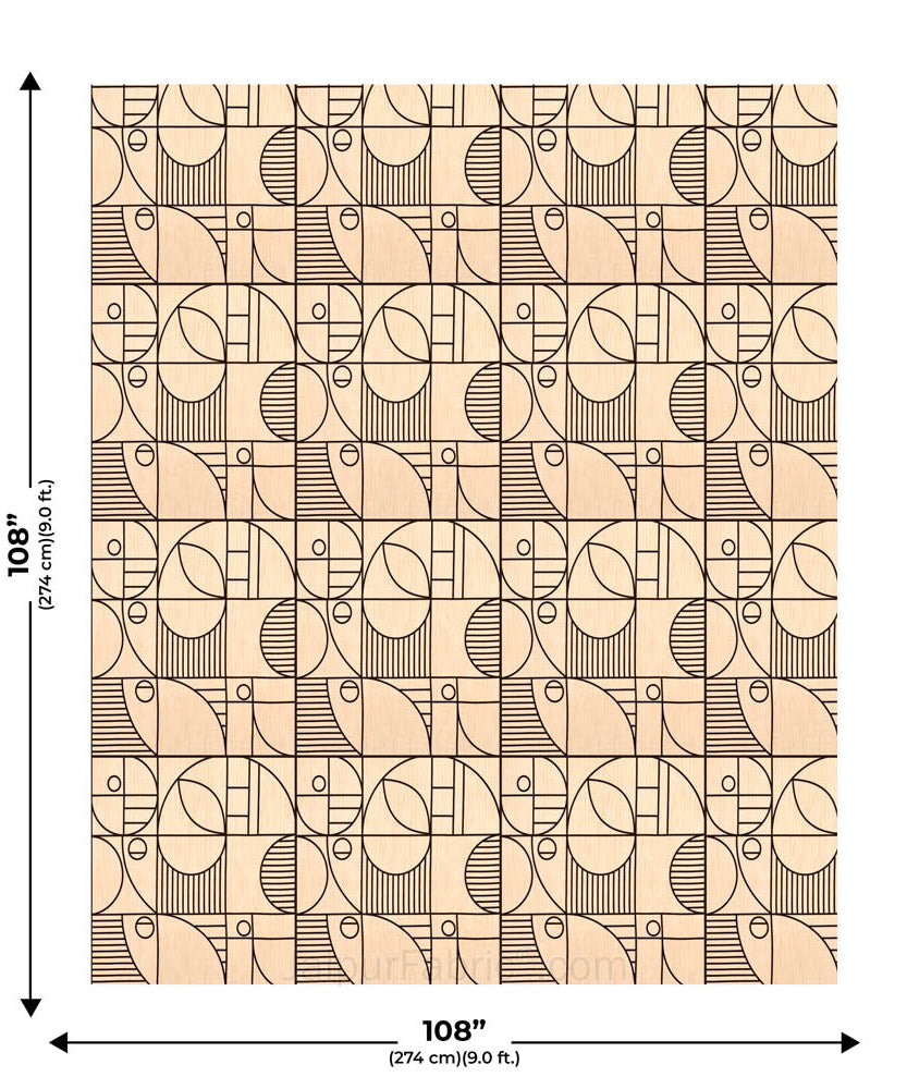 Sneaky Shell Brown King Size Bedsheet