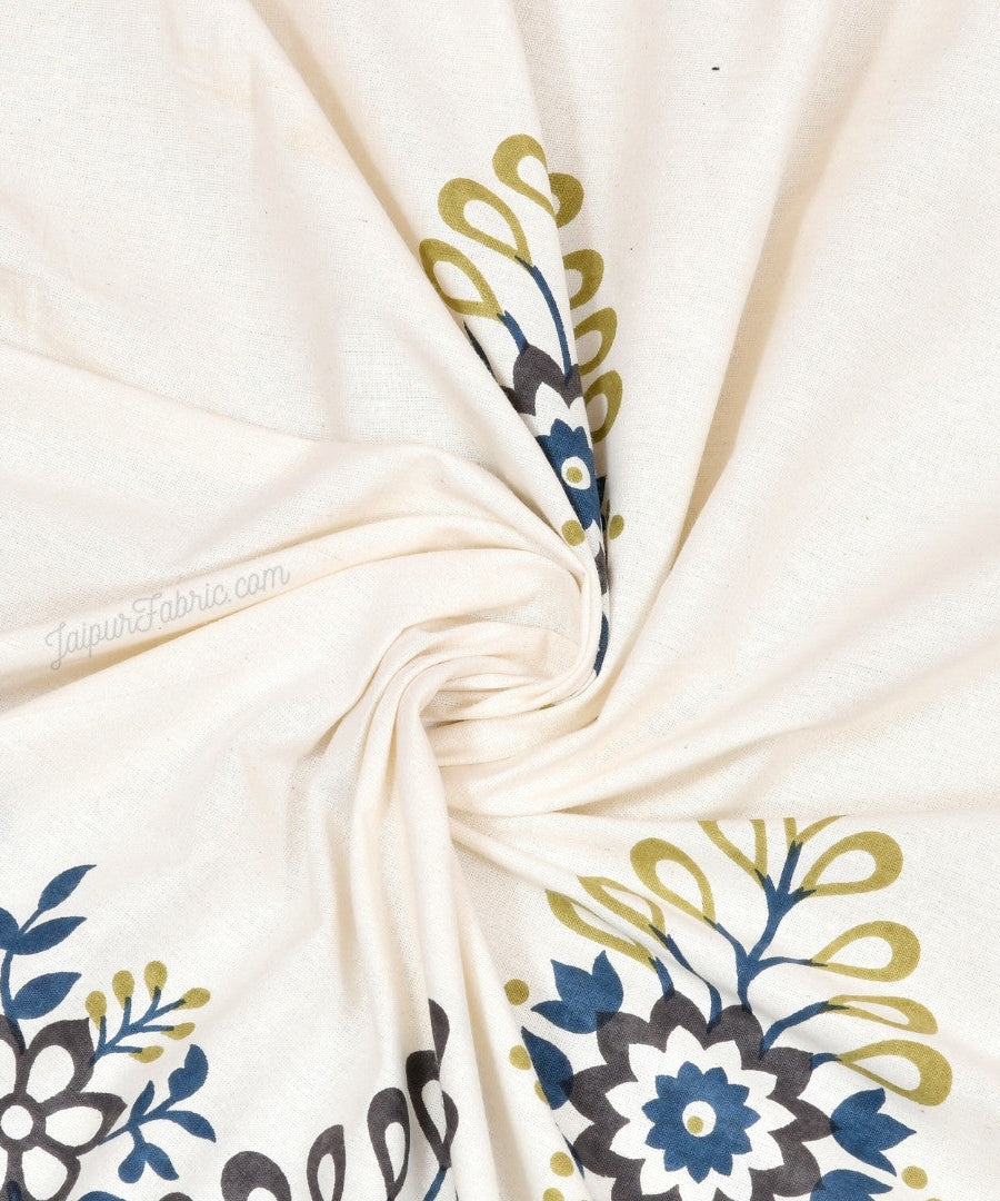 Artistic Beauty Contrast King Size 10 Feet Wide Premium Cotton Bed Sheet – Choose Your Perfect Shade