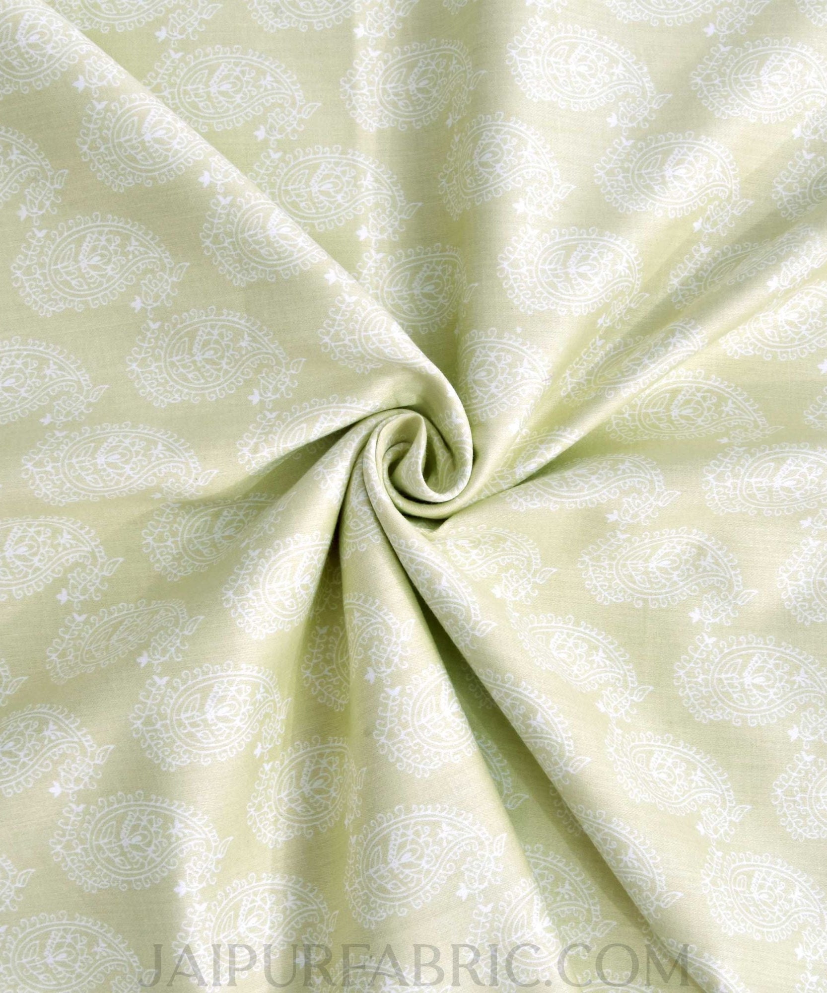 Placid Paisley Pastel King Size Bedsheet