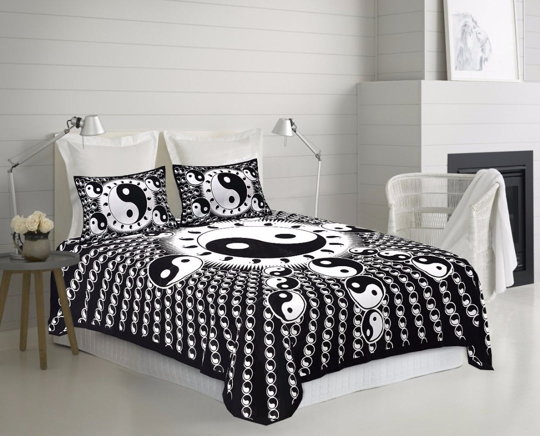 Timeless Cotton Charm 4 Bedsheets + 8 Pillow Covers Set